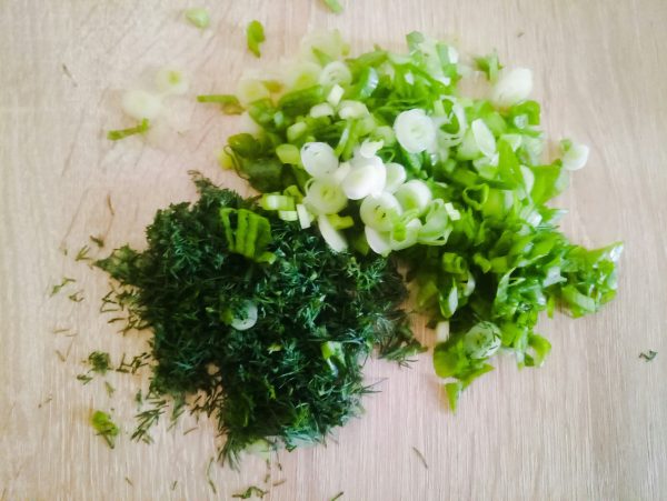 Весенний салат рецепт