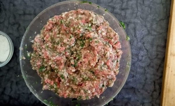 Хинкали с мясом и зеленью рецепт с фото