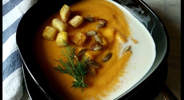 тыквенный крем суп рецепт