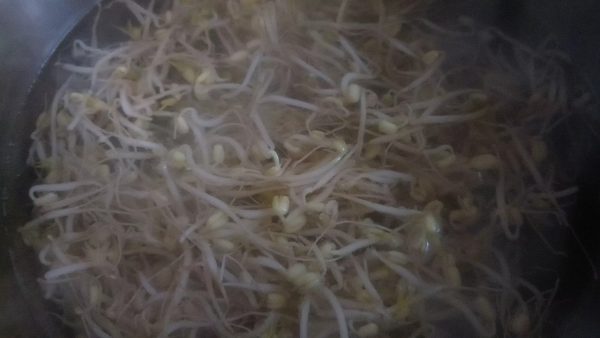 Салат из ростков с огурцами рецепт
