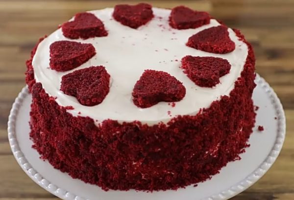 Торт "Красный Бархат" пошаговый рецепт с фото
