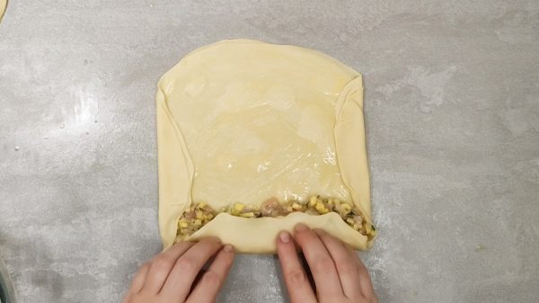 Слоёные пирожки "Трубочки" в духовке рецепт с фото и видео