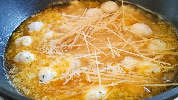 Суп с фрикадельками и вермишелью рецепт с фото