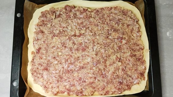 "Балиш"-пирог с мясом и картофелем пошаговый рецепт с фото